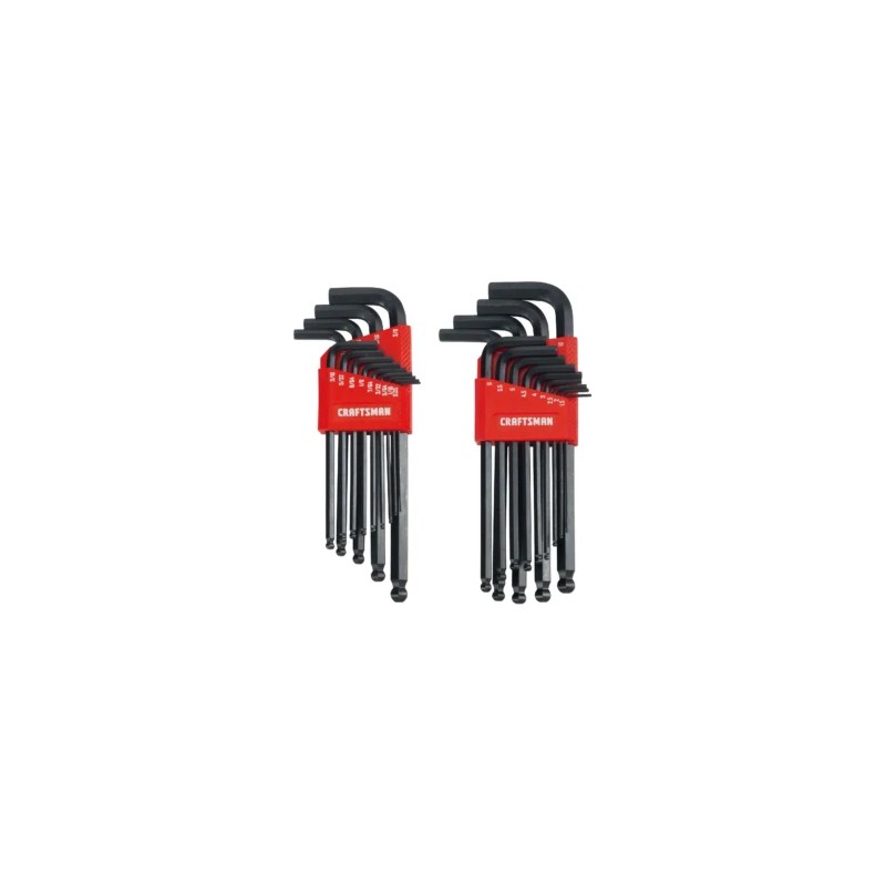 CMHT26009 SET DE LLAVES ALLEN 26PZ MM Y SAE CRAFTSMAN