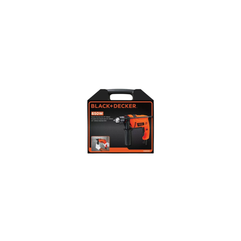 HD650K KIT DE ROTOMARTILLO 1/2? 650W BLACK+DECKER