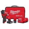 2563-22 KIT DE LLAVE DE IMPACTO STUBBY 1/2? M12 FUEL MILWAUKEE