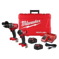 3697-22 COMBO DE ROTOMARTILLO/ATORNILLADOR M18 FUEL MILWAUKEE + 48-22-8432 CAJA ORGANIZADORA MILWAUKEE PACKOUT