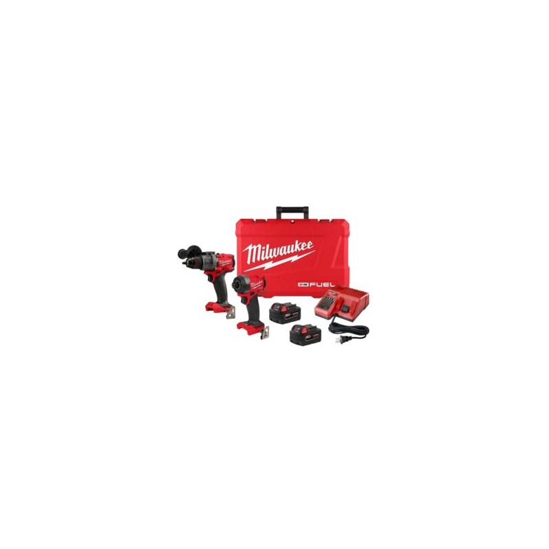 3697-22 COMBO DE ROTOMARTILLO/ATORNILLADOR M18 FUEL MILWAUKEE + 48-22-8432 CAJA ORGANIZADORA MILWAUKEE PACKOUT