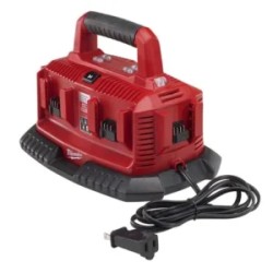 48-59-1806 CARGADOR SECUENCIAL P/6 BATERÍAS M18 MILWAUKEE